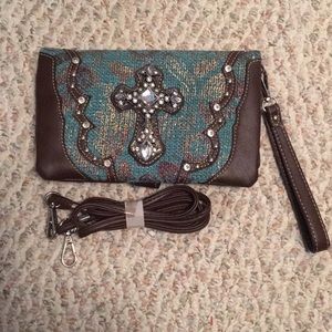 Fashion Designer wallet/wristlet/crossbody bag